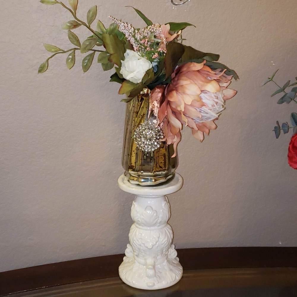 Flower / candle set - Picture 7 of 8